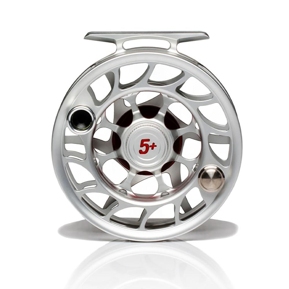 Hatch Iconic Fly Reel – 5 Plus in Clear Red